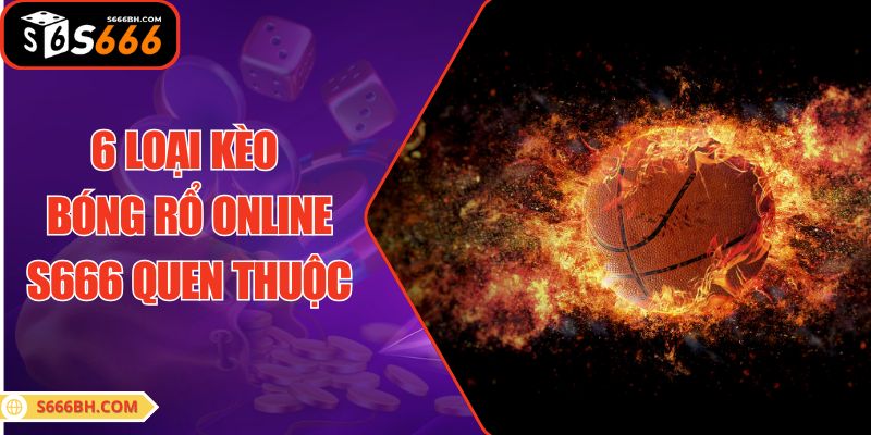 6 loại kèo bóng rổ online S666 quen thuộc