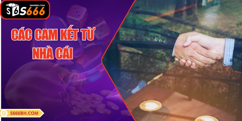 Các cam kết từ nhà cái giúp tăng cường trải nghiệm cược